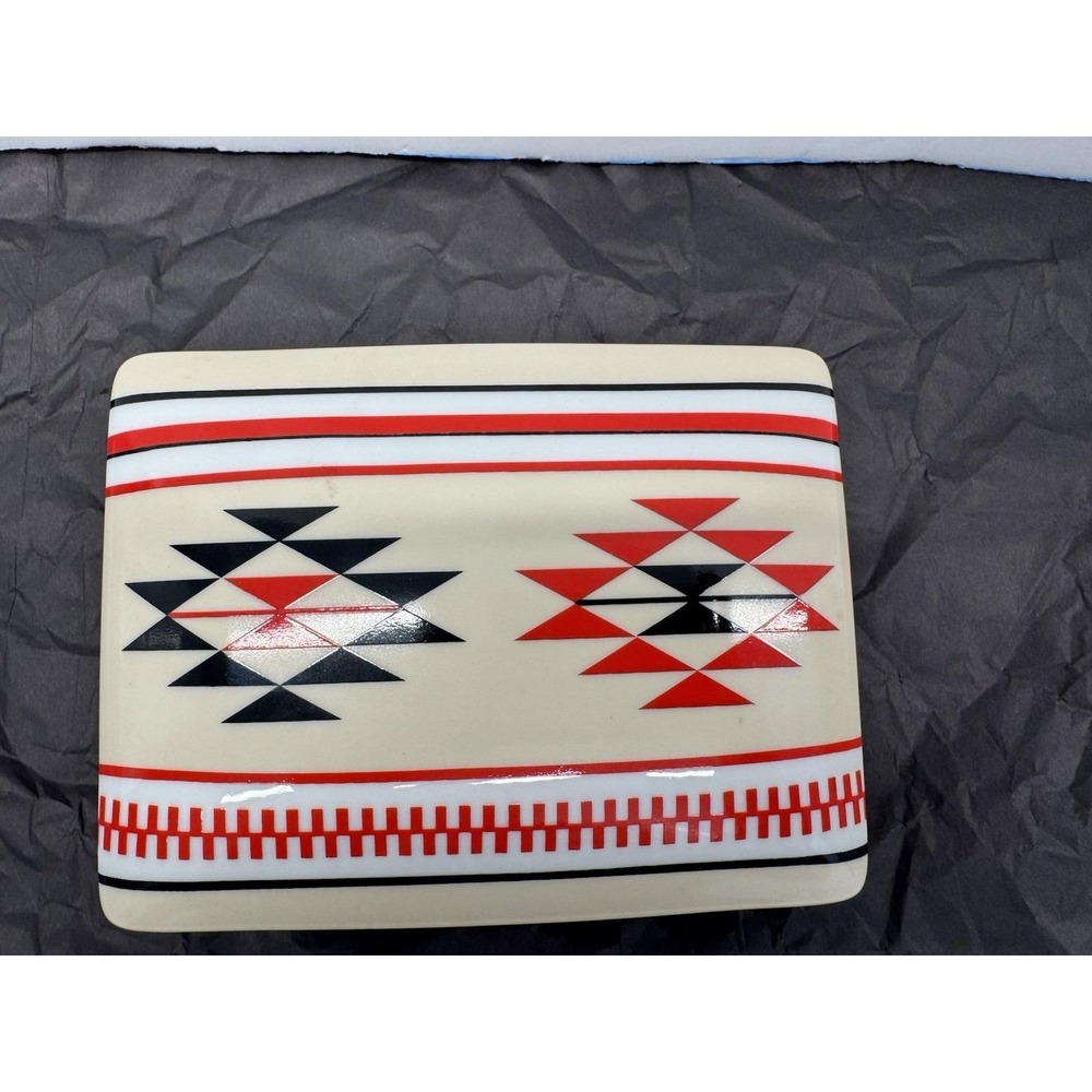 Trifles Japan Porcelain Card Set 52 • Vintage 1980s Geometric Southwestern Decor - Picture 10 of 13